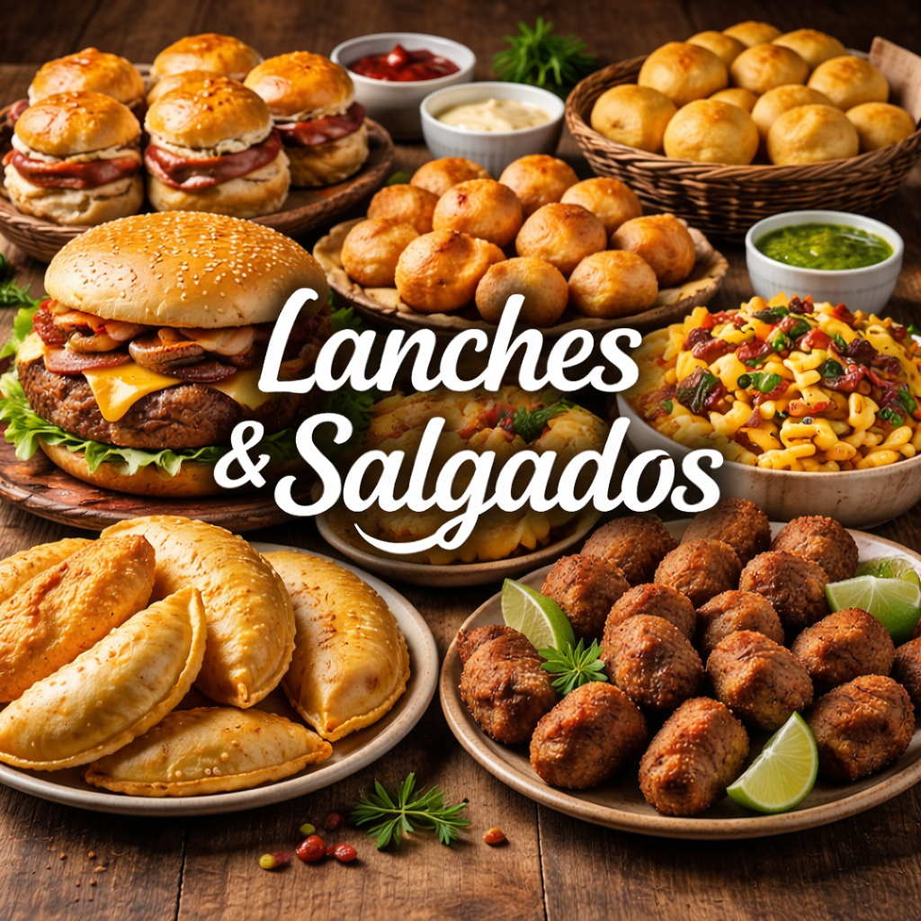 Receitas de Lanches e Salgados