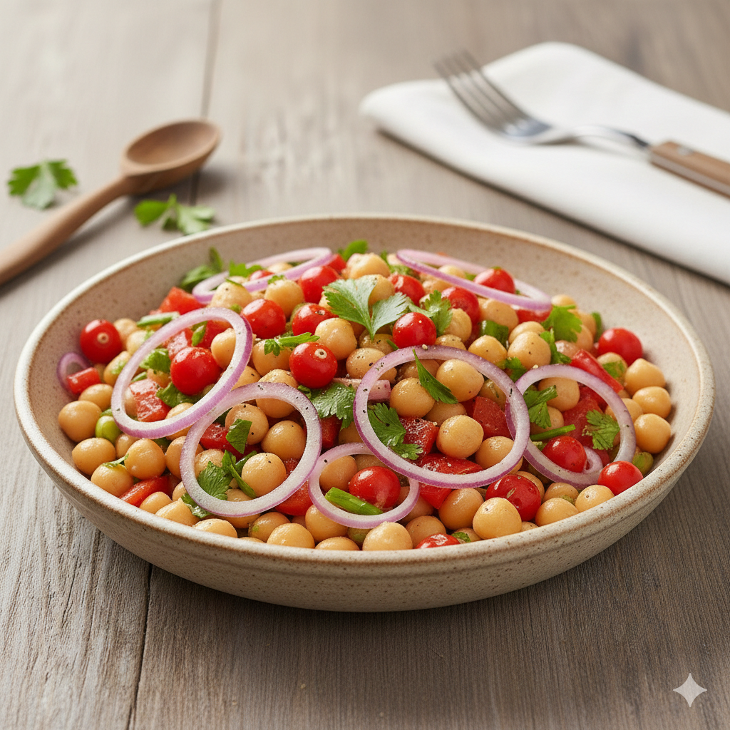 Como fazer Salada de Feijão Fradinho com Pimenta Biquinho