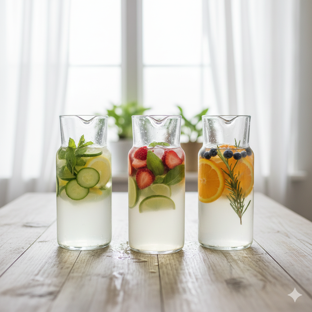 Água Aromatizada Detox: Receitas para Hidratação Diária