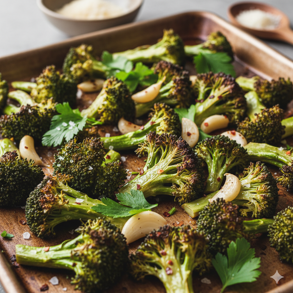 Como fazer Brócolis Assado com Alho: Você nunca mais vai querer comer de outro jeito