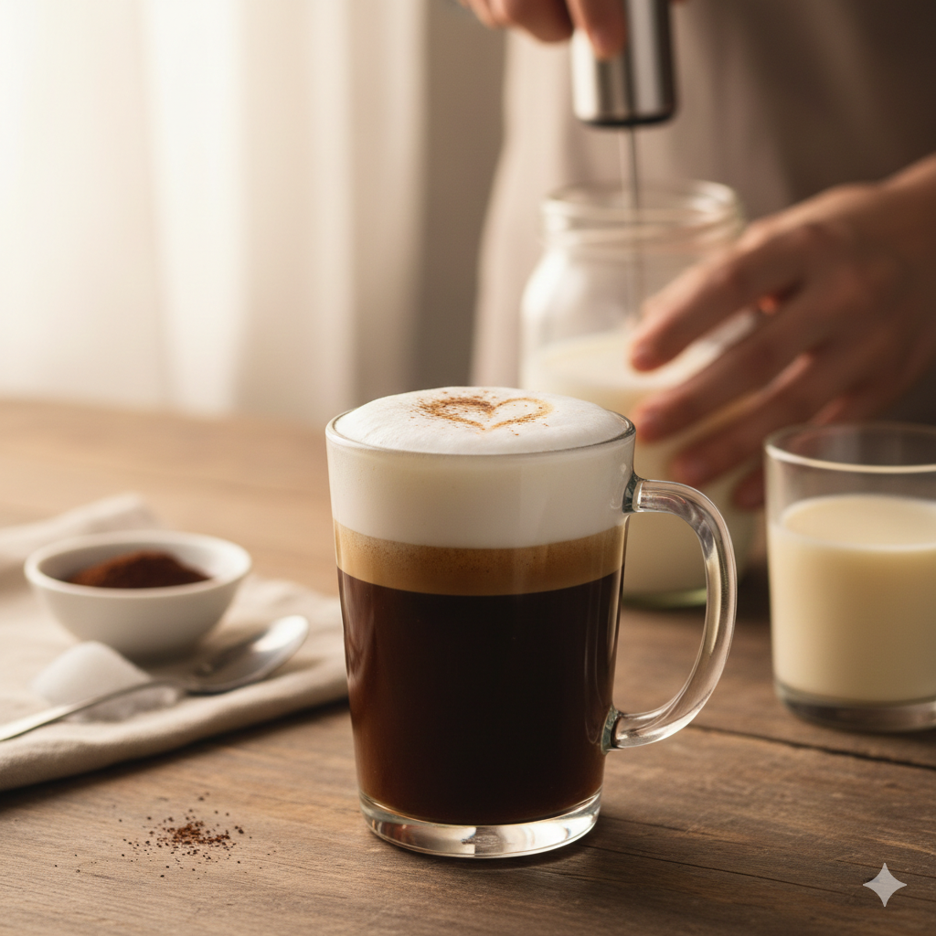 Café com Leite Especial: Dicas para vaporizar o leite sem máquinas