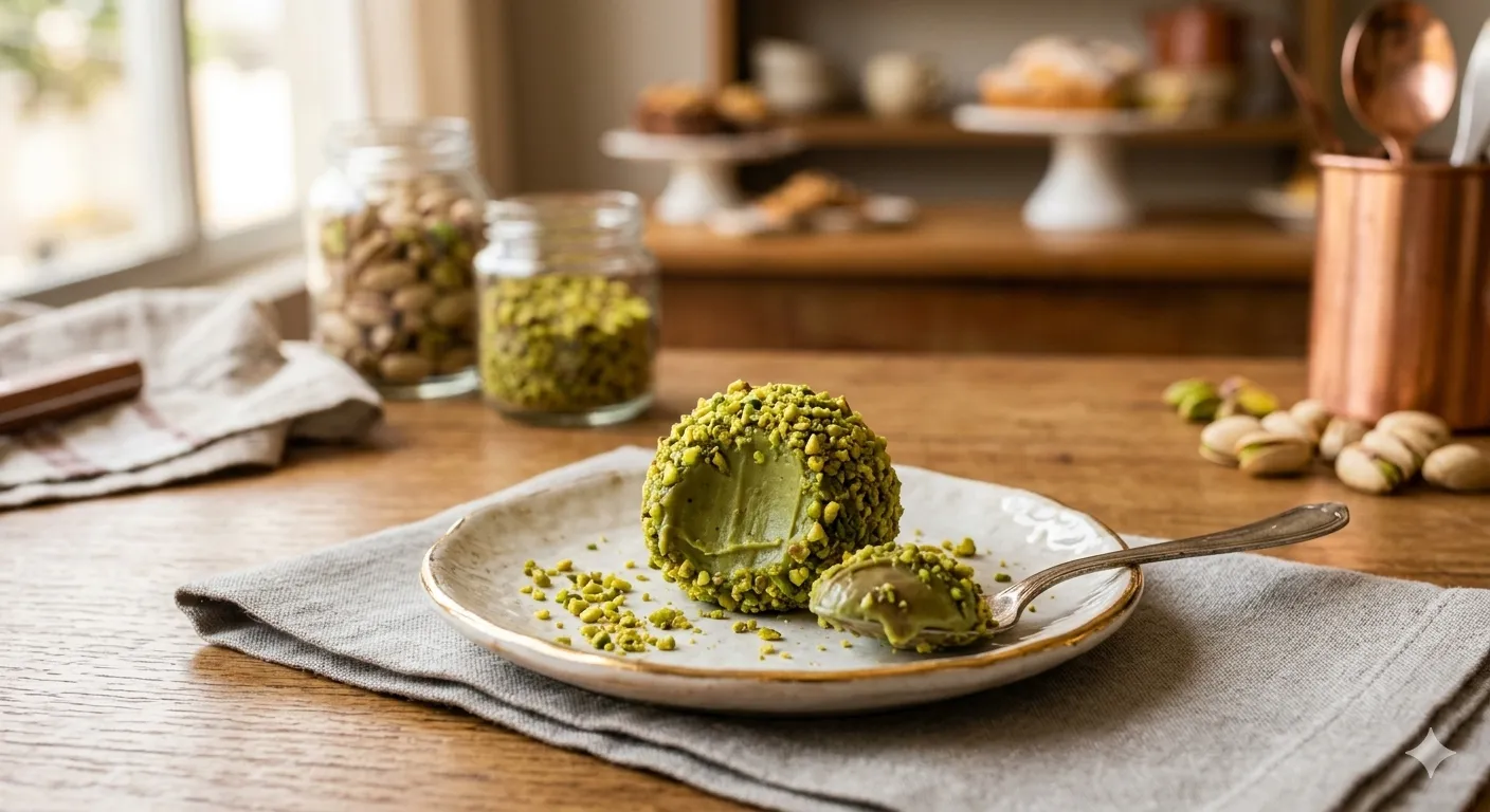 Como fazer Brigadeiro Gourmet de Pistache Irresistível