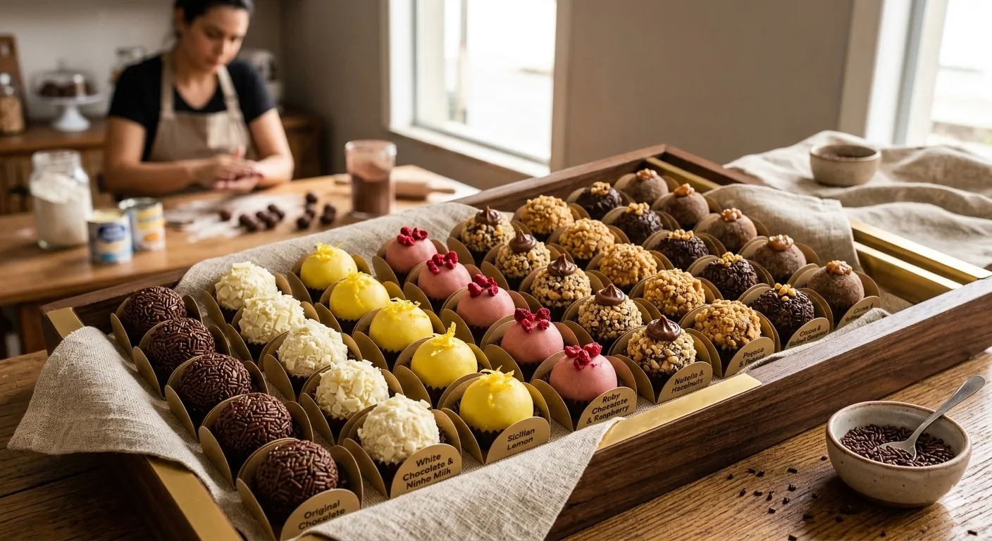 Como fazer Brigadeiro Gourmet Profissional para Vender