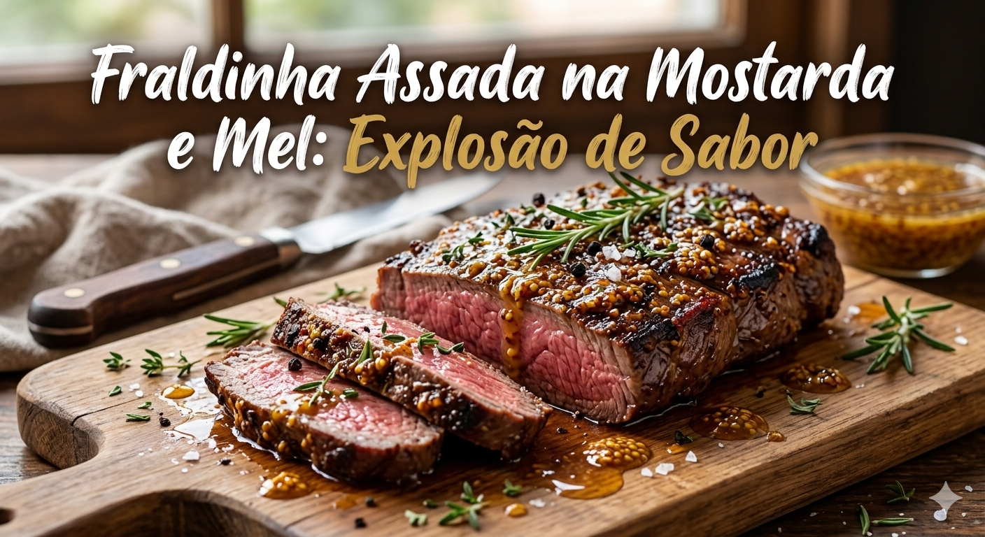 Como fazer Fraldinha Assada na Mostarda e Mel: Explosão de Sabor