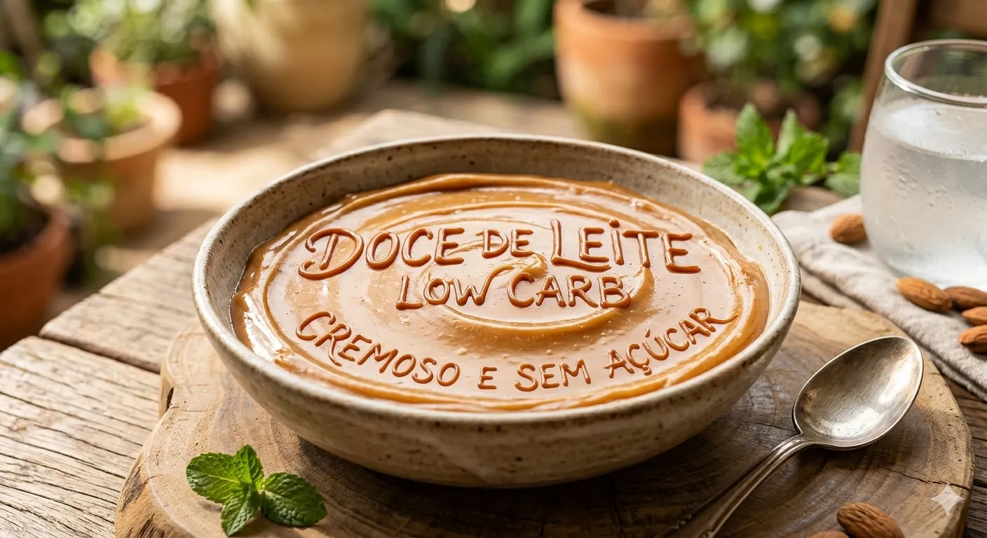 Doce de Leite Low Carb: Cremoso e Sem Açúcar