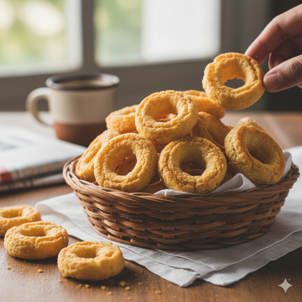 Biscoito de Polvilho Assado: Crocante e perfeito para a família
