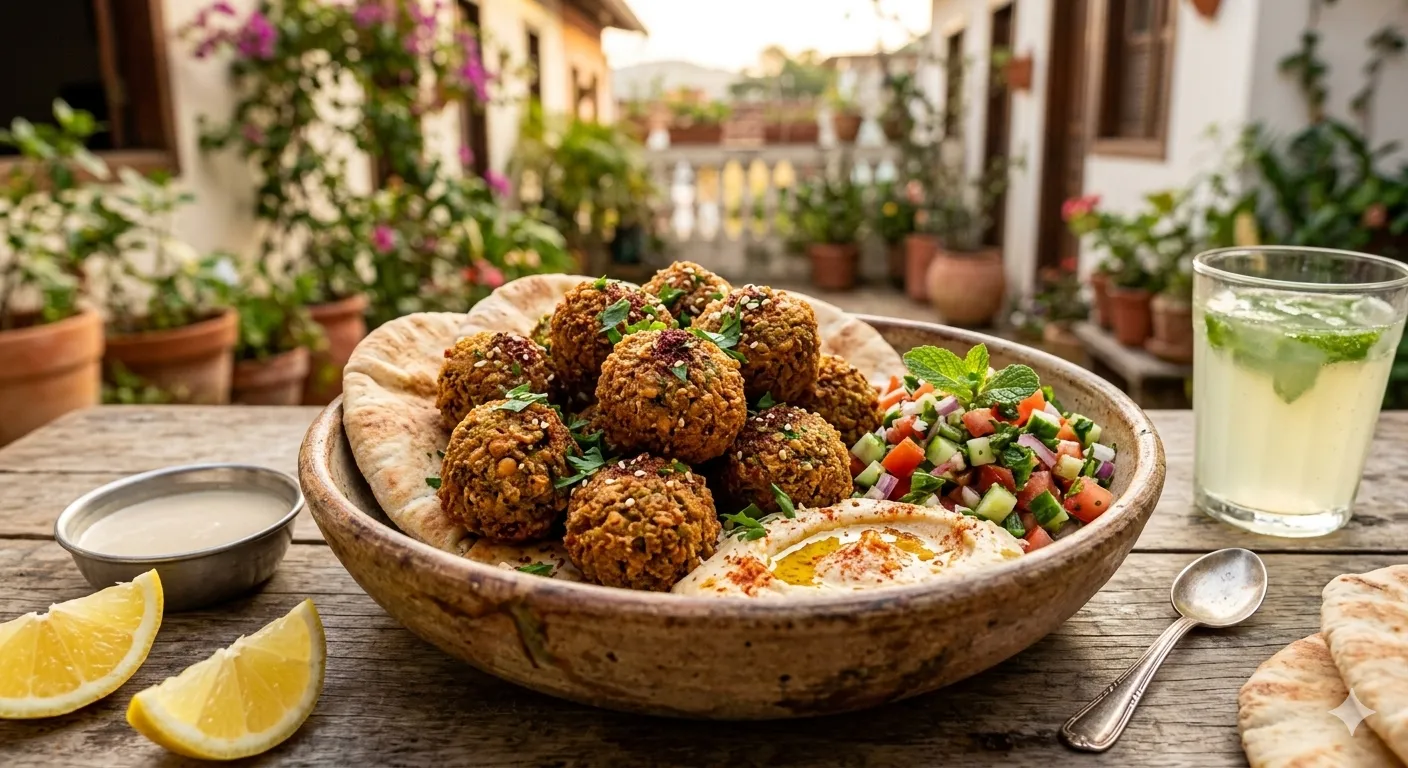 Como fazer Falafel de Grão de Bico: O Clássico do Oriente Médio