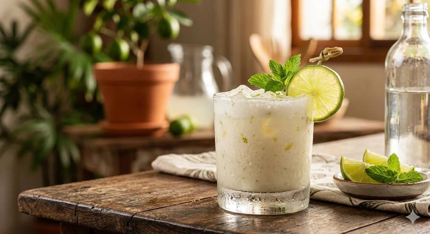 Limonada Suíça Cremosa com Leite Condensado