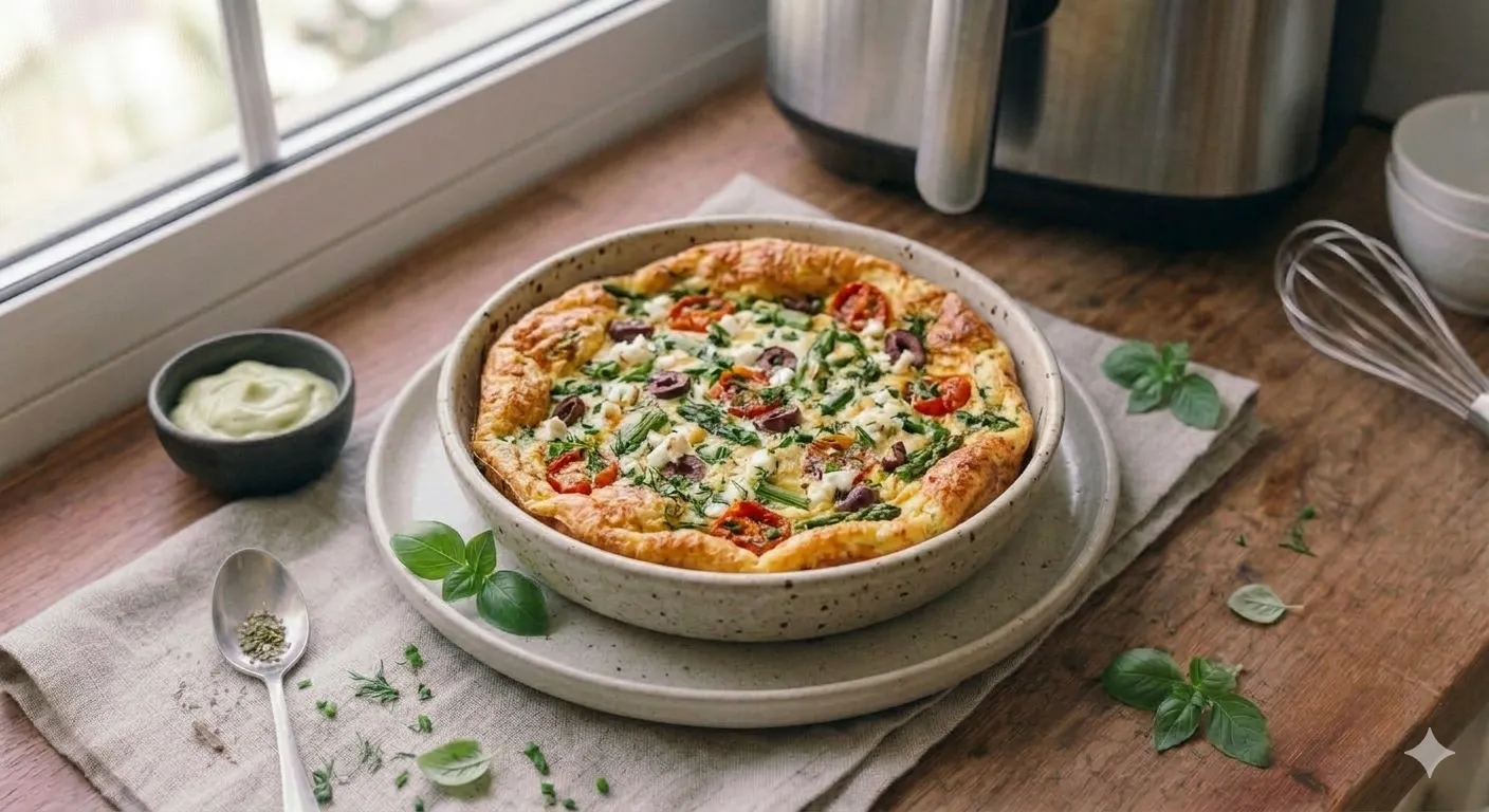 Omelete de Forno Fofinho: Praticidade Low Carb