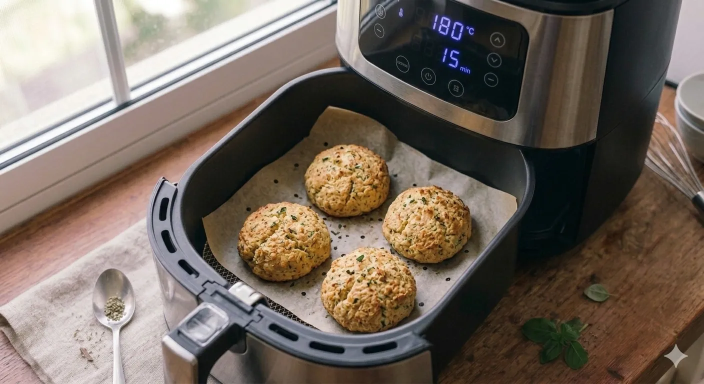 Como fazer Pão de Couve-Flor na Air Fryer: Low Carb e Sem Glúten