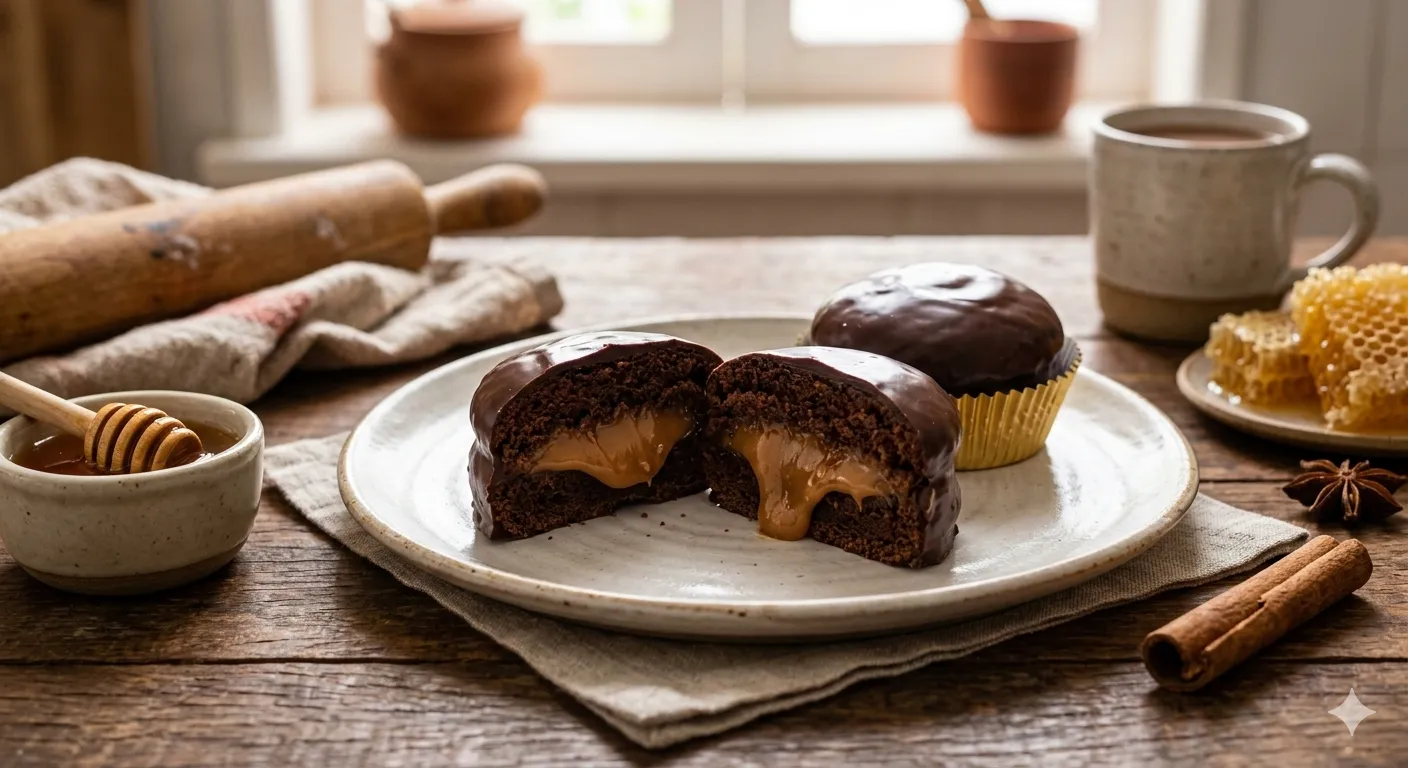 Como fazer Pão de Mel Caseiro Recheado e Super Macio