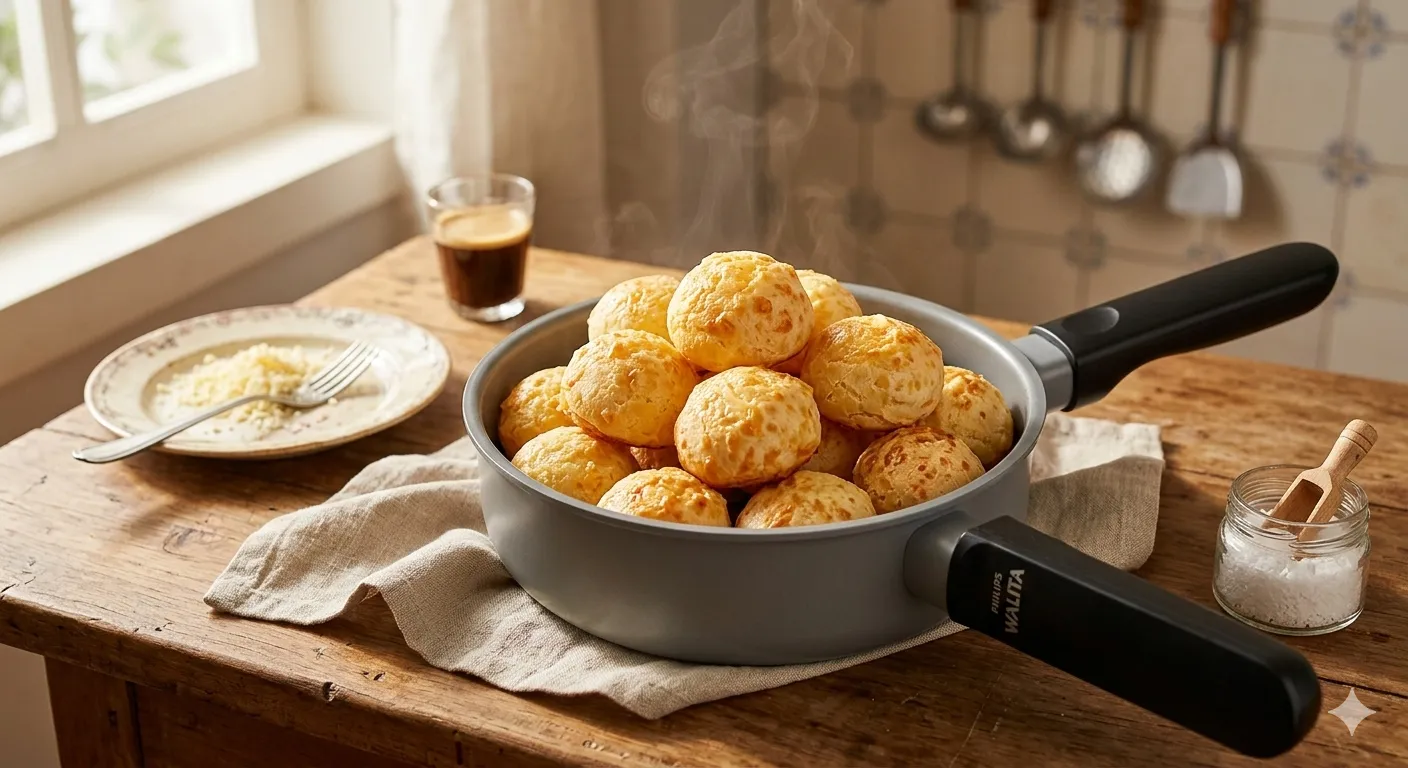 Pão de Queijo na Air Fryer: Quentinho e Prático