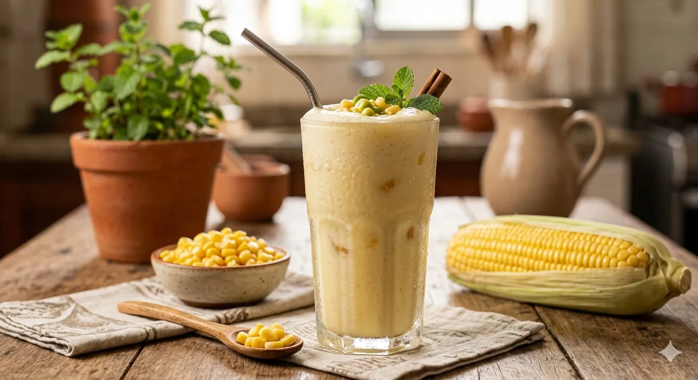 Suco de Milho Gelado: Cremoso e Tradicional